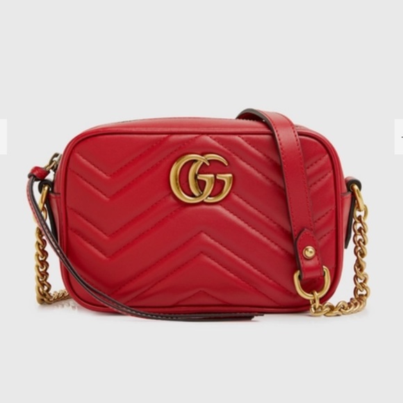 Gucci GG Marmont Mini Matelassé Shoulder Bag